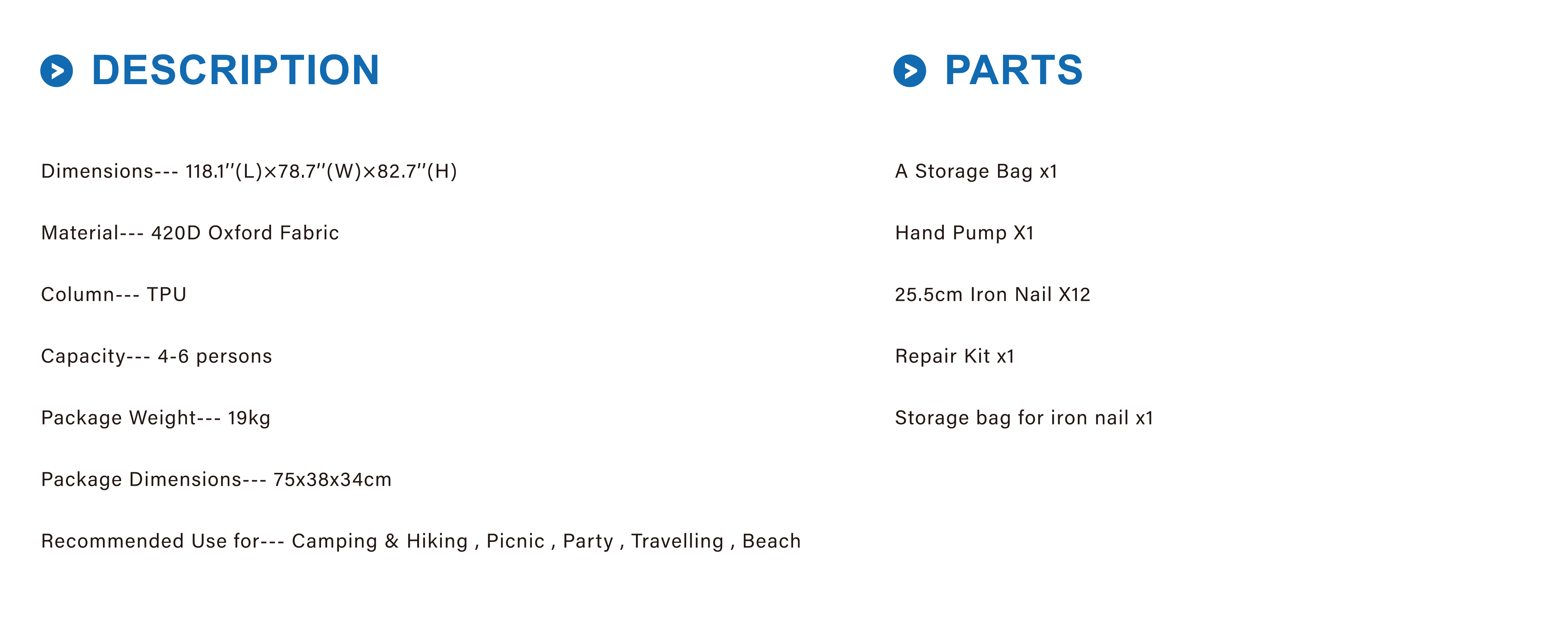GLAMPING CAMPING INFLATABLE TENT 2_ Professional SUP & outdoor products